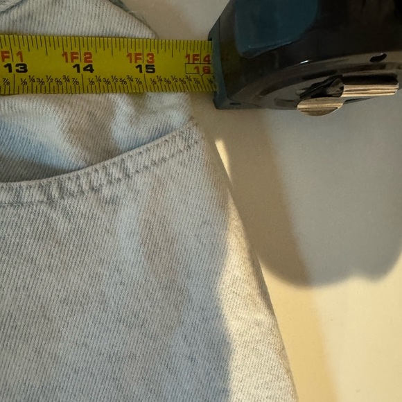 Vintage Sasson Jeans Women Size 12 Denim Straight Leg Flat Front High Rise - Picture 12 of 16